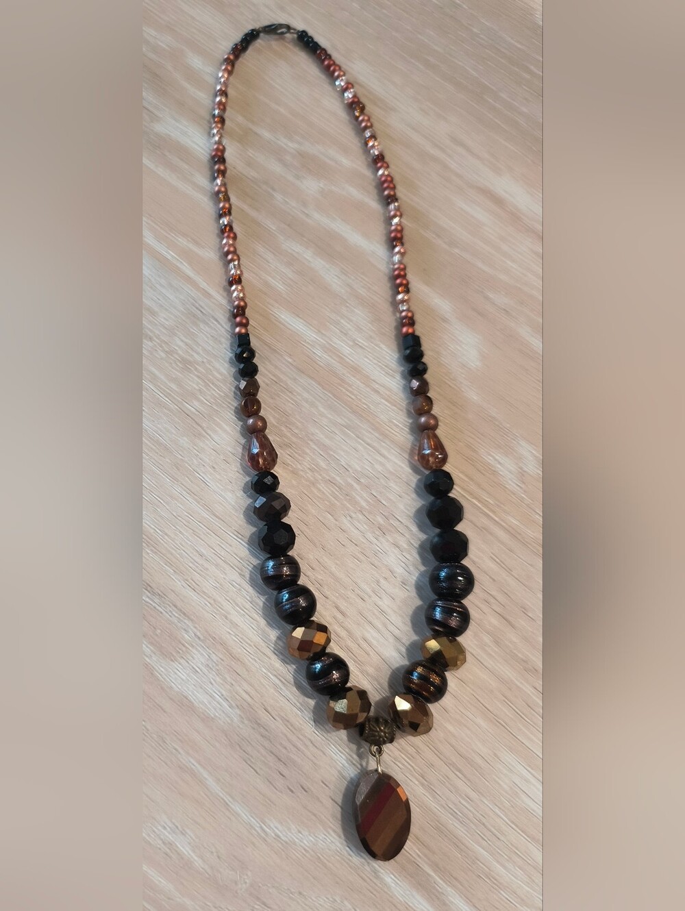 Five Handcrafted Beaded Necklaces - Picture 3 of 7